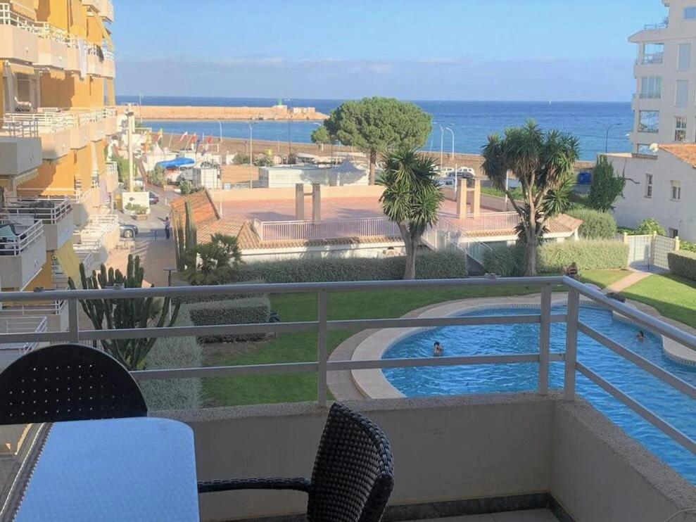 Acogedor Apartamento Frente Al Mar Con Piscina アルテア エクステリア 写真